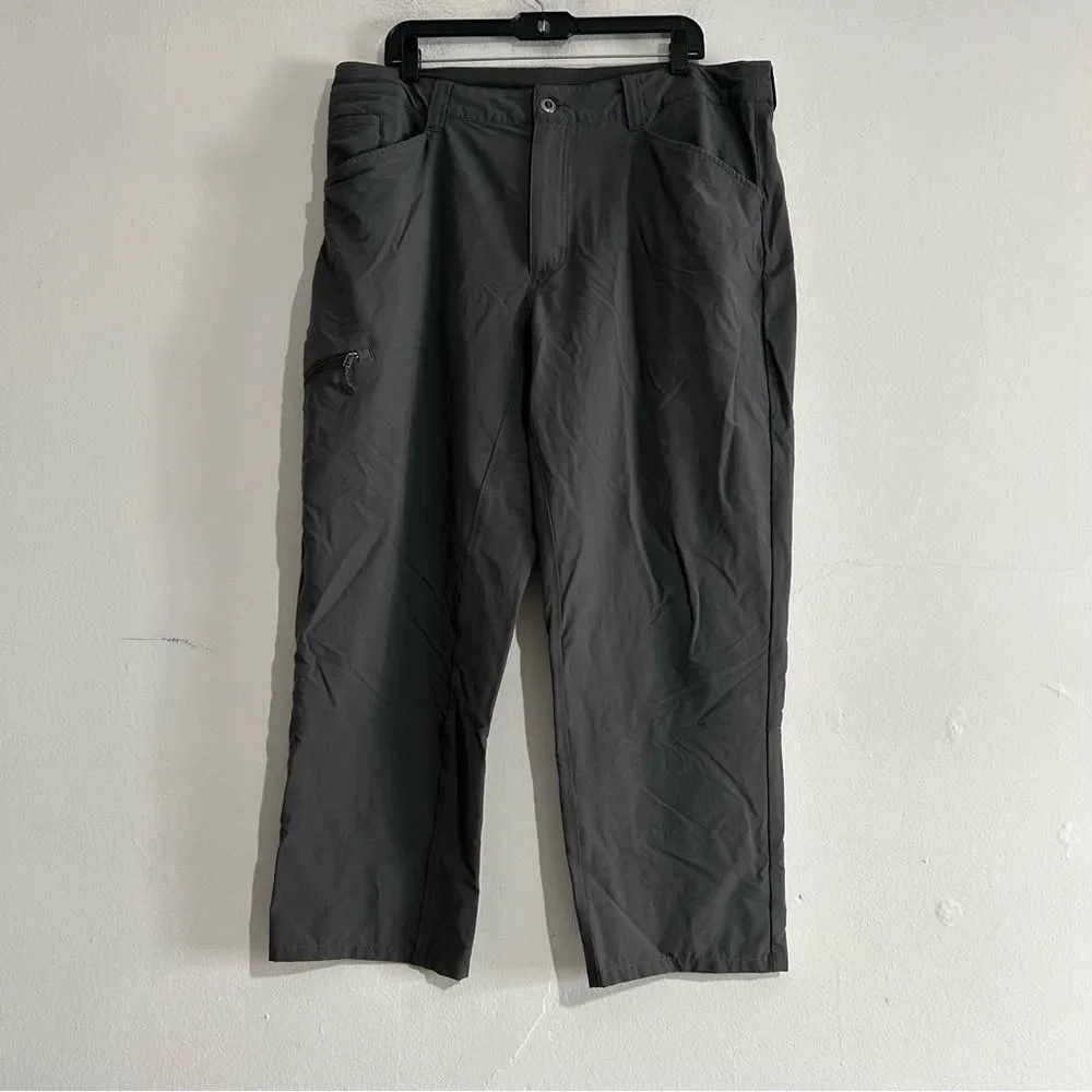 Patagonia Quandary Pants Forge Grey Size 38 Outdoor Hiking Gorpcore DWR UPF